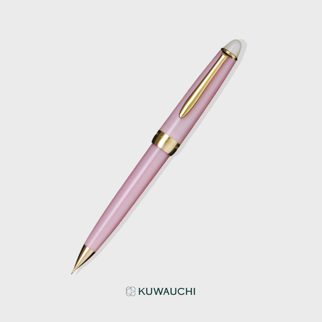 文具クワウチが販売するセーラー万年筆　シャープペンシル　SHIKIORI-四季織-月夜の水面「夜桜」全体像です。