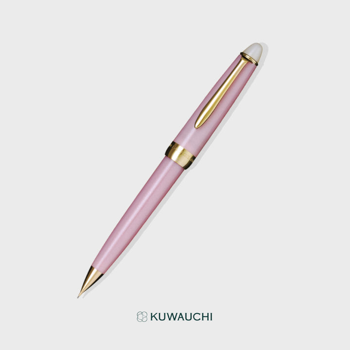 文具クワウチが販売するセーラー万年筆　シャープペンシル　SHIKIORI-四季織-月夜の水面「夜桜」全体像です。