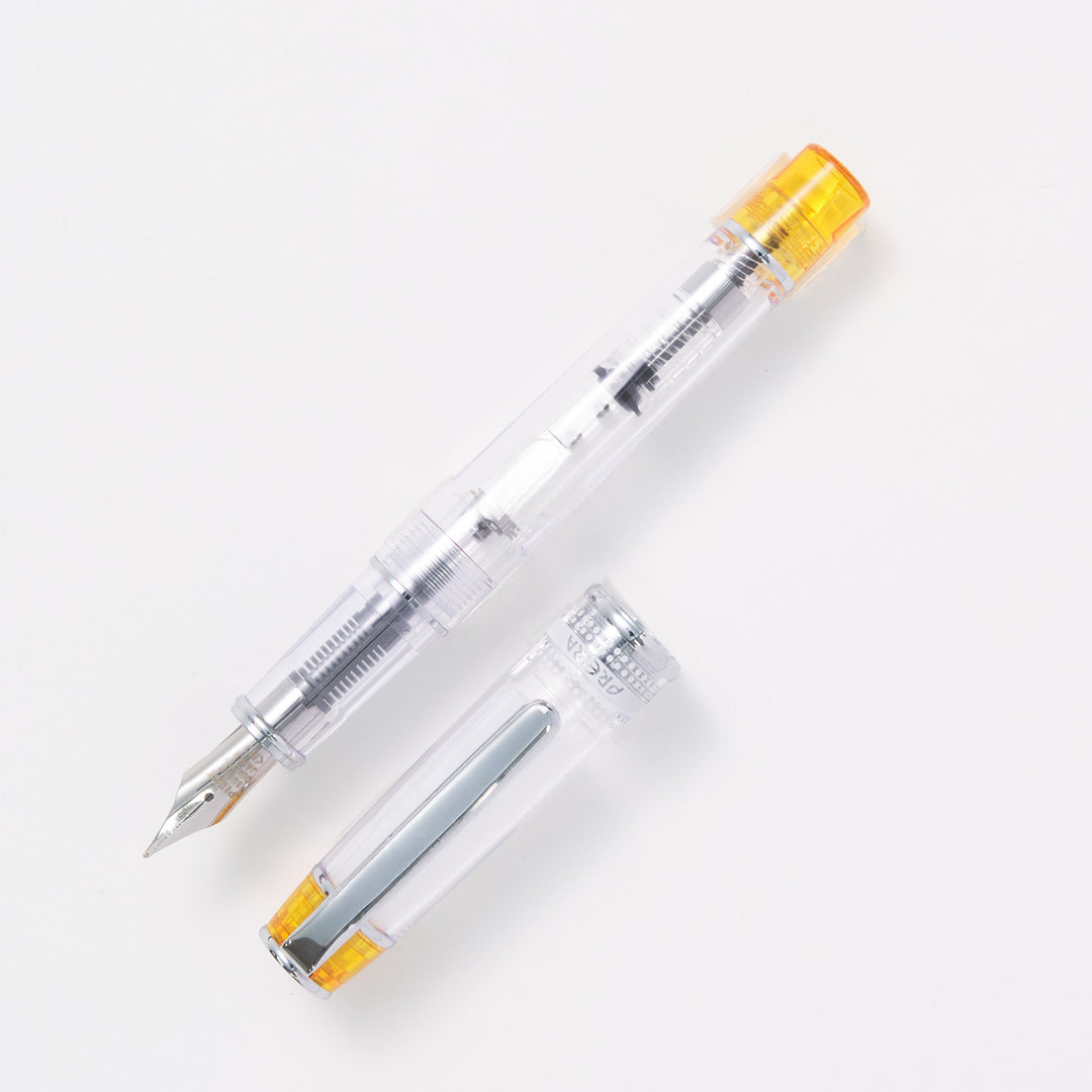 パイロット　万年筆　プレラ 色彩逢い(FPRN-350R)透明イエロー。