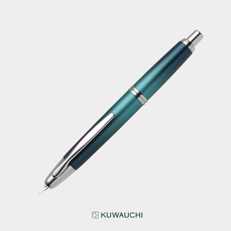 PILOT PRO SHOP限定 2026年 キャップレス 万年筆 グリーンフラッシュ　ペン先です。