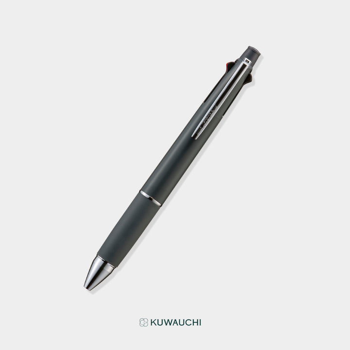三菱鉛筆　多機能ボールペン　ジェットストリーム4＆1　ボール径0.5mm　スレートグレー全体像です。