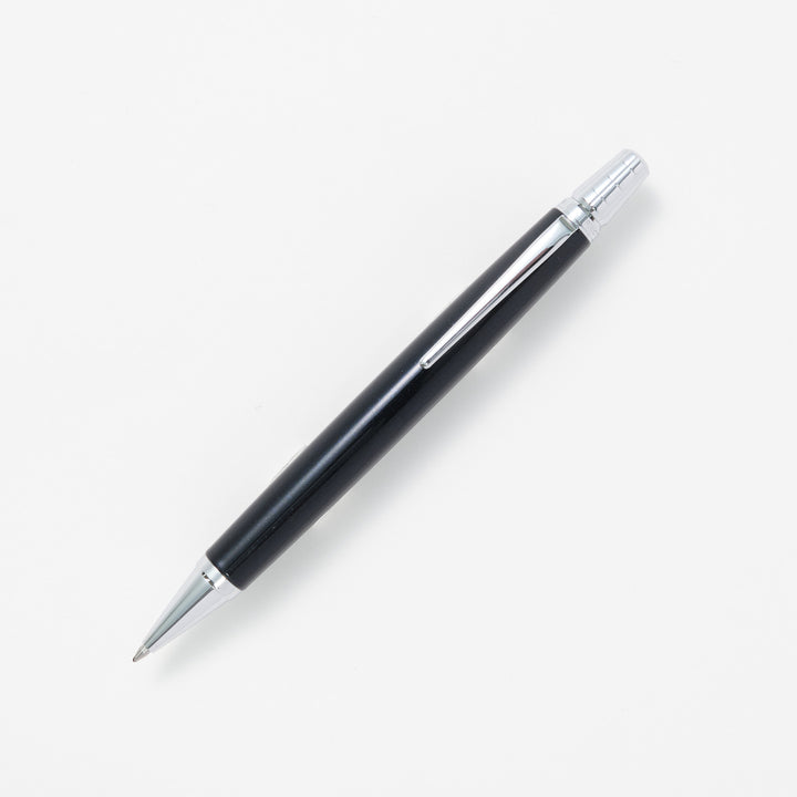 文具クワウチが販売するパイロット　ボールペン　ライズ(BR-1MR)スターライトブラック全体像です。