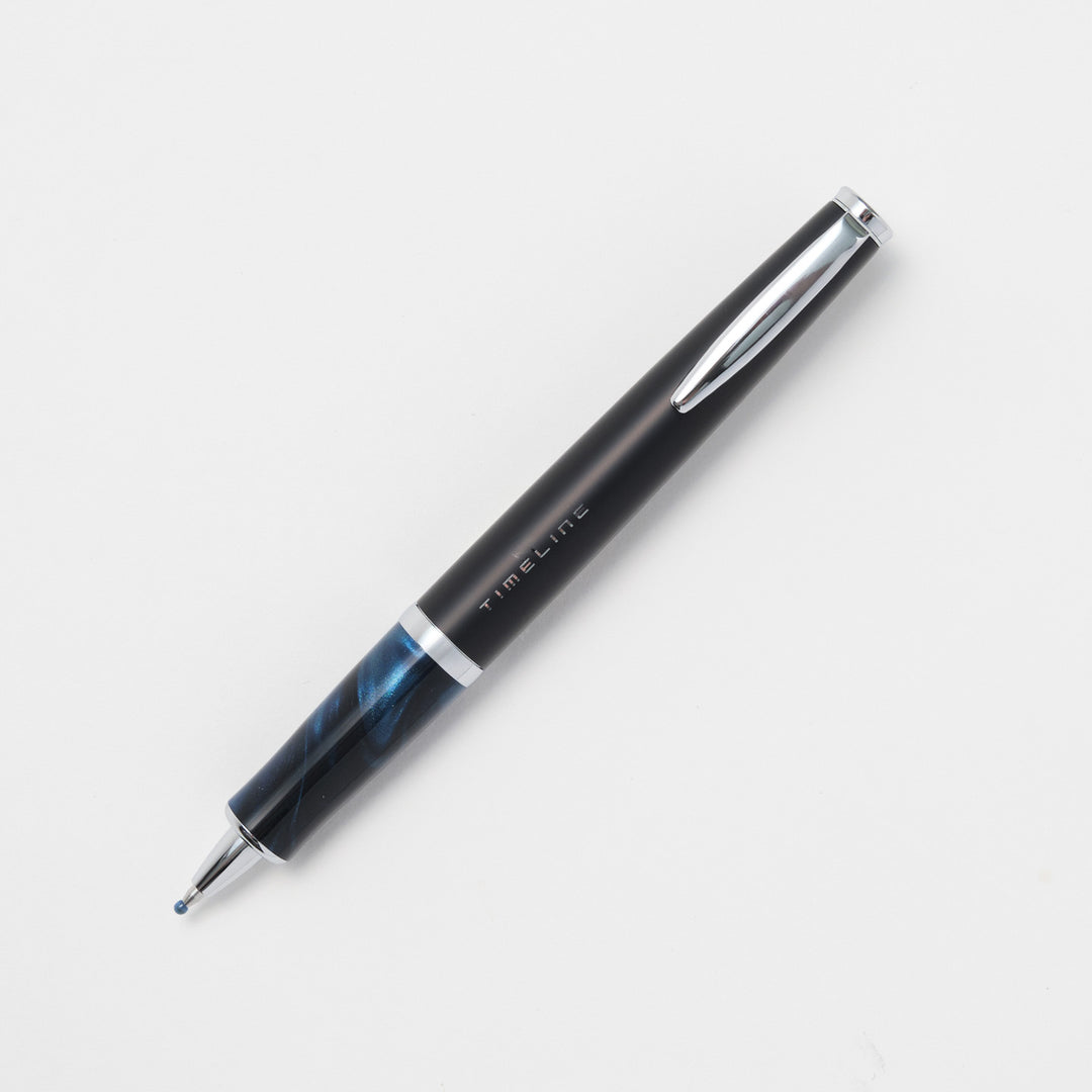 パイロット　ボールペン　タイムライン　エターナル(BTL-5SR)エターナルブルー全体像です。