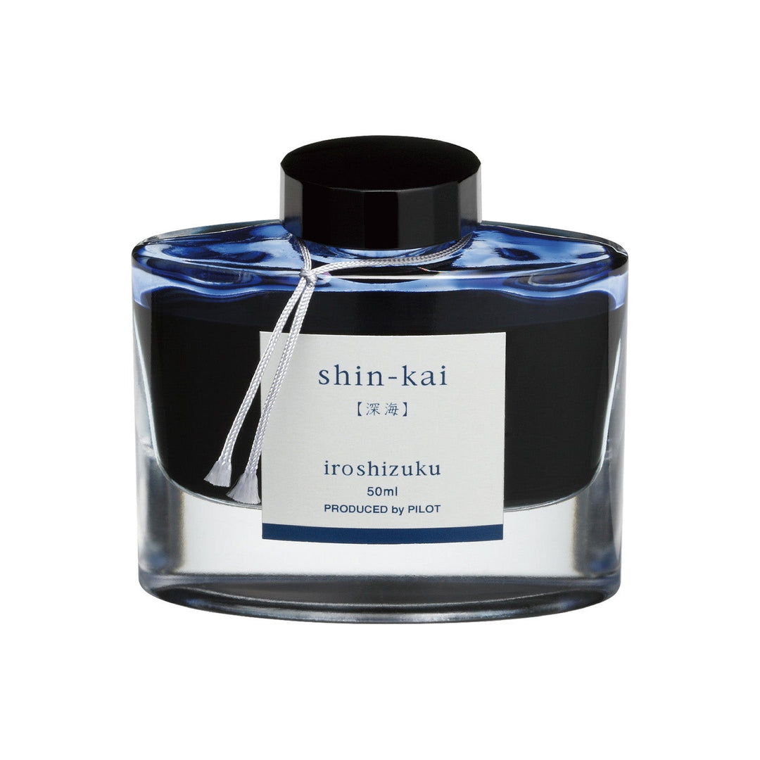 パイロット　万年筆インキ　色彩雫　深海　INK-50-SNK