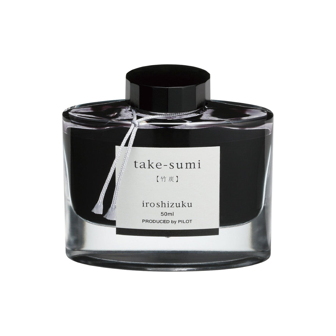 パイロット　万年筆インキ　色彩雫　竹炭　INK-50-TAK